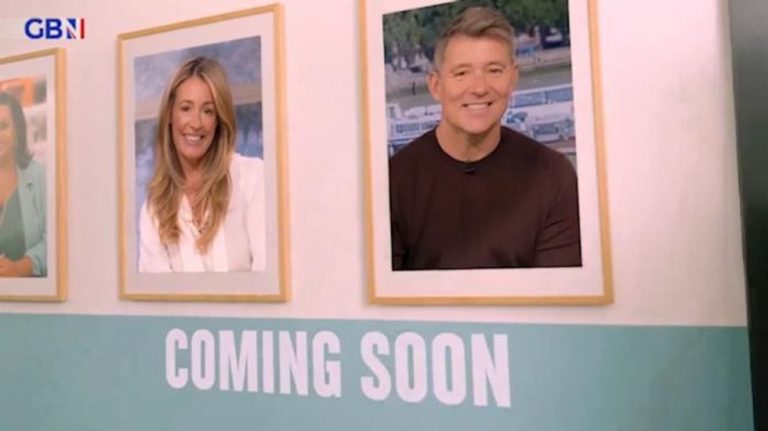 Cat Deeley, 48, sets record straight after missing mother-in-law’s funeral while emotional husband Patrick Kielty carries coffin