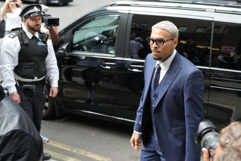 Rapper Chris Brown, 36, pleads NOT GUILTY to assault charge in connection to alleged bottle attack