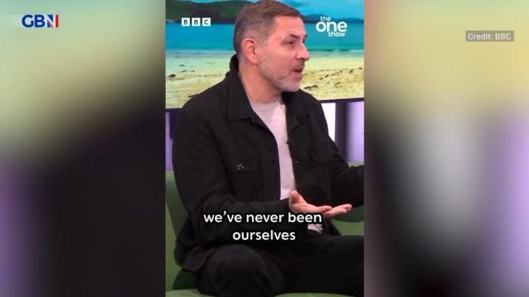 David Walliams, 53, leaves BBC audience gobsmacked as he performs ‘Nazi salute’ while filming new show