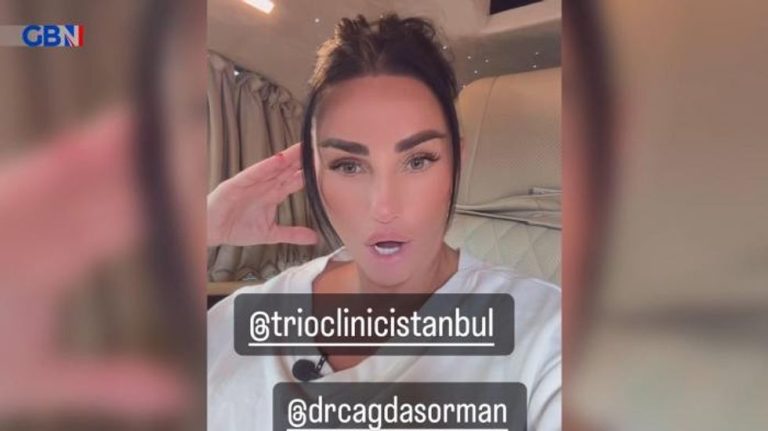 Katie Price, 47, urged ‘look after yourself’ as she sparks concerns over appearance in shocking new video: ‘What happened!’