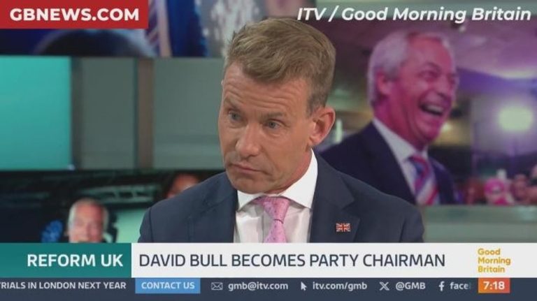 Susanna Reid in fresh ‘BIAS’ row as ITV GMB viewers fume at ‘aggressive’ grilling of new Reform UK chair: ‘Let him ANSWER!’