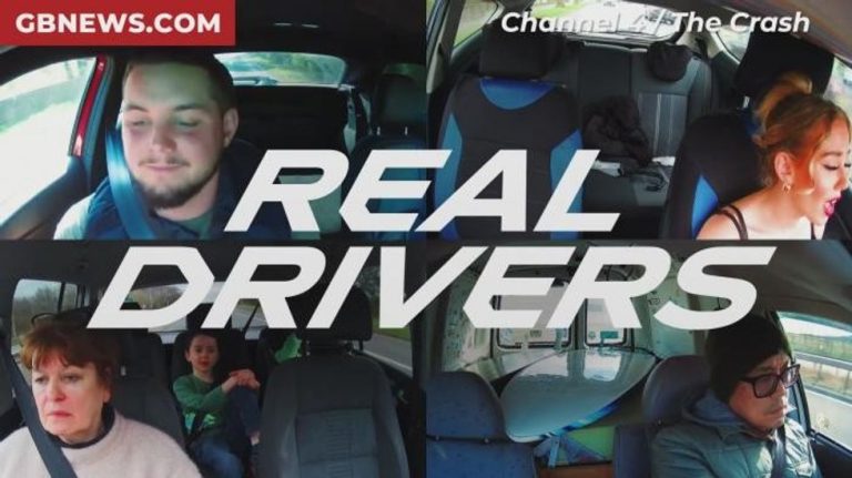 ‘World’s largest crash test’ sees eight vehicles smashed into lorry at high speeds for TV experiment