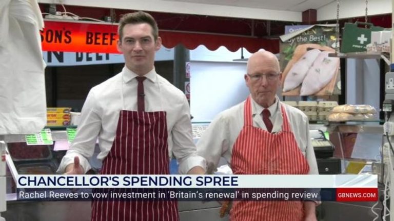 WATCH: Tom Harwood tries his hand in a butcher’s shop – ‘Auditioning for MasterChef!’