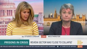 Kate Garraway and Yvette Cooper migrant discussion branded ‘car crash’ by ITV GMB viewers as Ed Balls skips interview amid bias rows