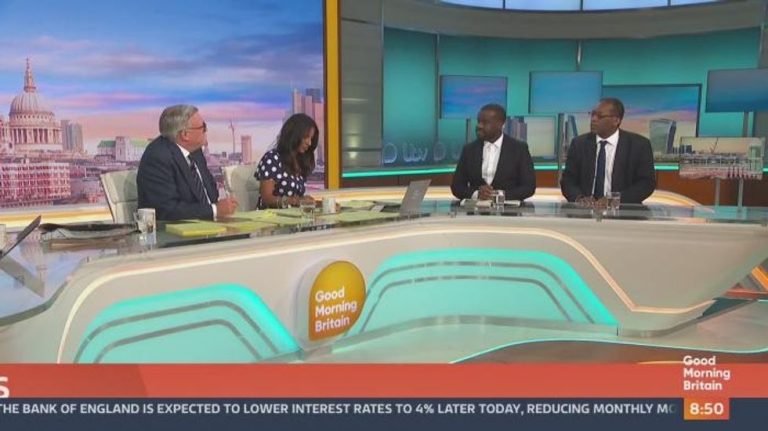 ITV GMB ‘impartiality’ row explodes as fans slam Ed Balls response to first migrant detainments: ‘Reading from wife’s script!’